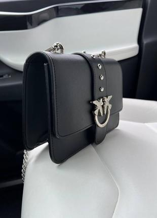 Pinko classic love bag black / silver 8