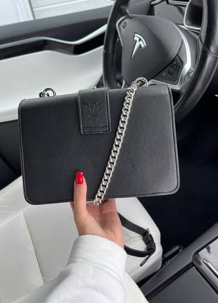 Pinko classic love bag black / silver 6