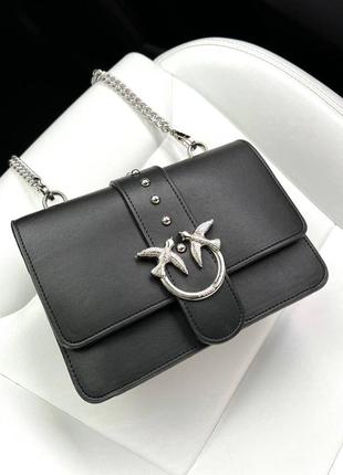 Pinko classic love bag black / silver 2