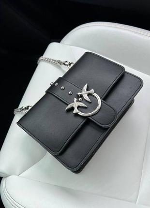 Pinko classic love bag black / silver 5