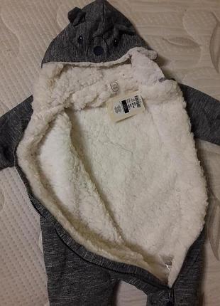 Комбинезон, теплый человечек cool club р.68