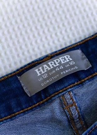 Короткие джинсы высокая посадка harper dorothy perkins5 фото