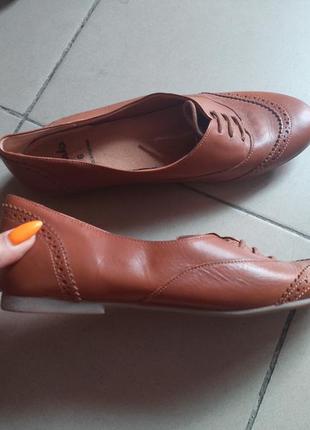 Шкіряні туфлі clarks /кожаные туфли р.394 фото