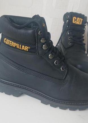 Кожаные оригинальные ботинки caterpillar из сша3 фото