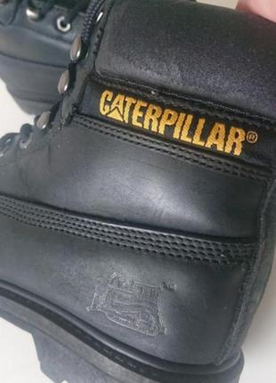 Кожаные оригинальные ботинки caterpillar из сша6 фото