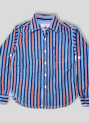 Рубашка в полоску для мальчиков