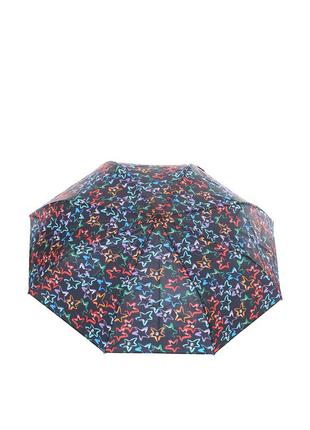 Жіночий парасольку-автомат baldinini 48 чорний в зірках1 фото
