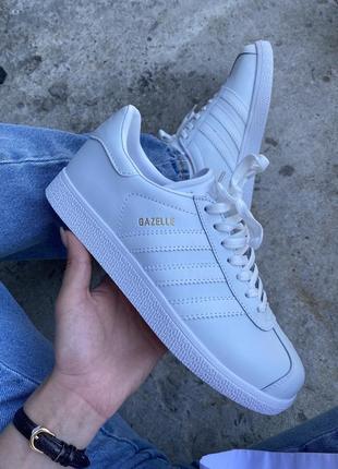 Жіночі кросівки adidas gazelle white 36-38-39-40