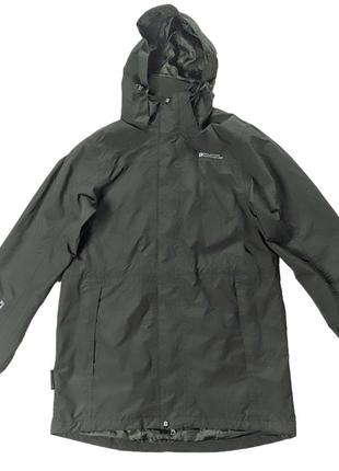Mountain warehouse extreme длинная куртка  трекинговая | isodry 10000| милитари| водонепроницаемая