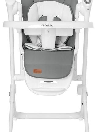 Детский стульчик-качели carrello triumph (каррелло триумф) crl-10302 cloud grey (серый цвет)7 фото