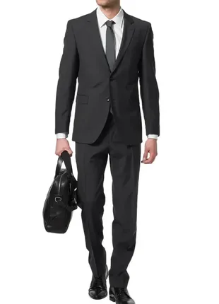Шикарний класичний костюм strellson premium l-rick/l-james stretch wool slim fit suit