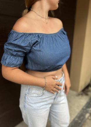 Джинсовий топ