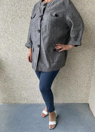 Льняной пиджак