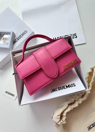 Розовая сумочка жакмю jacquemus