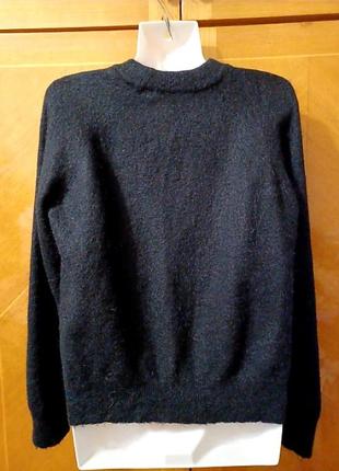 Брендовый супер теплый свитер с шерстью и альпакой р.s от zara2 фото