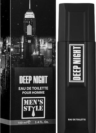 Аромат deep night туалетна вода для чоловіків