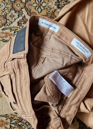 Брендові фірмові німецькі демісезонні зимові стрейчеві джинси tom tailor,оригінал, розмір 32/32.8 фото