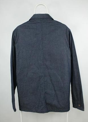 Крута джинсова куртка jack&amp;jones royal worker r237 rdd selvedge jacket8 фото