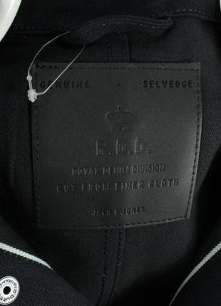 Шикарна джинсова куртка jack & jones royal worker r220 rdd selvedge jacket