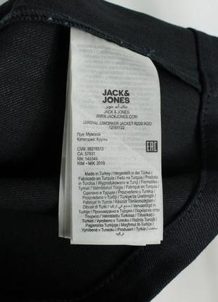 Шикарна джинсова куртка jack & jones royal worker r220 rdd selvedge jacket9 фото