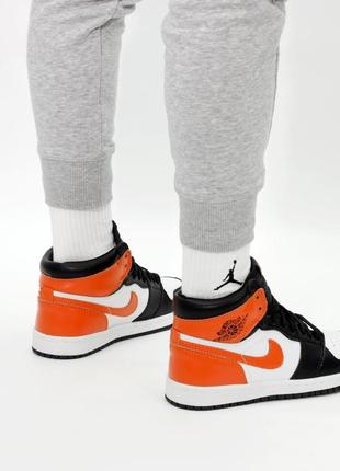 Nike air jordan 1 кроссовки5 фото