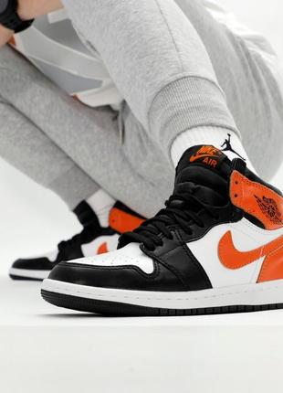 Nike air jordan 1 кроссовки4 фото