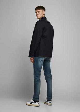 Шикарна джинсова куртка jack & jones royal worker r220 rdd selvedge jacket