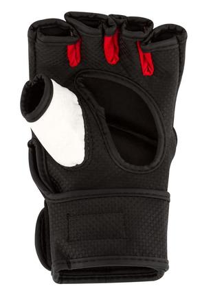 Перчатки для mma тренировочные спортивные перчатки для единоборств powerplay 3075 черные-белые l ve-335 фото