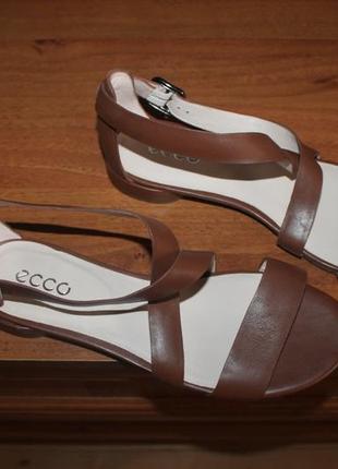 40 ecco flat sandal ii оригінальні босоніжки6 фото