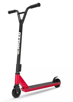 Самокат трюковий спортивний універсальний razzo city lite 100 мм. алюміній/сталь hst2-100 red ve-33