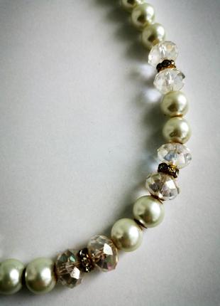 Гарні вінтажні намисто з перлів.9 фото