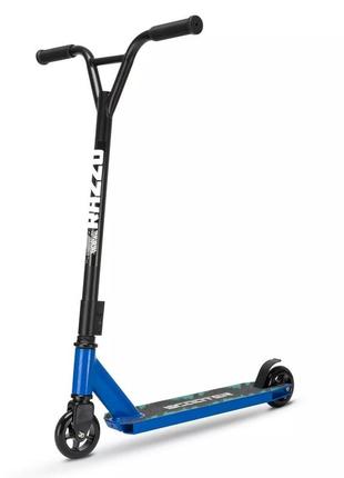 Самокат трюковой спортивный универсальный razzo go city 100 мм. алюминиевый hst1-100 blue ve-33