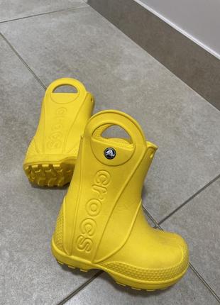 Crocs сапоги детские2 фото