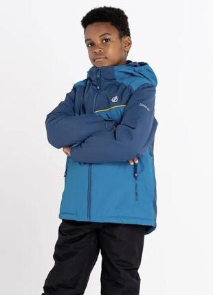 Детская зимняя куртка мальчик мембранная термо лыжная