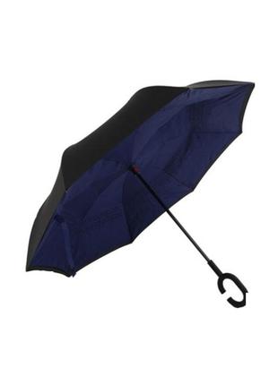 2713-24 зонт обратной сборки 110см 8сп комбинированный