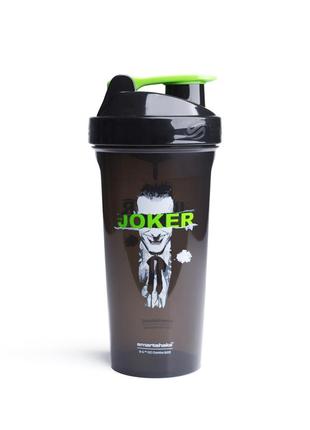 Пляшка шейкер спортивна універсальна для спортзалу smartshake lite 800ml dc joker (original) ve-33