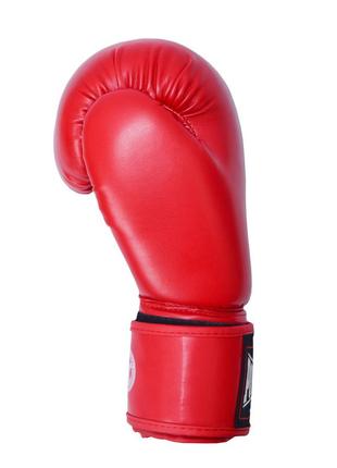 Боксерские перчатки спортивные тренировочные для бокса powerplay 3004 classic красные 12 унций ve-334 фото