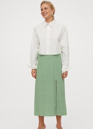 Спідниця міді з розрізом h&m