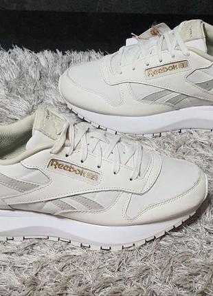 Оригинальн. кроссовки reebok classic leather sp shoes gz6425 нат.кожа р.6,5 ausa(24см).4 фото