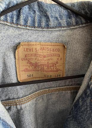 Джинсовка levi’s3 фото