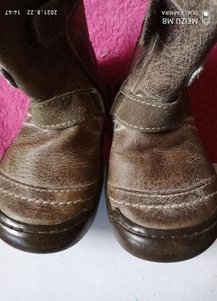 Демисезонные кожаные и сапожки shoesme (голландия)  унисекс / размер  222 фото