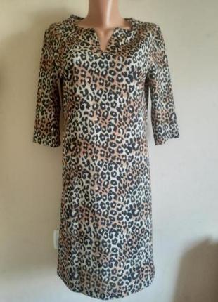 Сукня #плаття міді тигровий принт