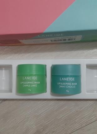 Маска бальзам для губ laneige корея