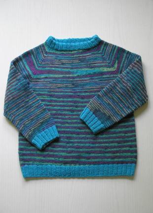 Детский шерстяной свитер на мальчика