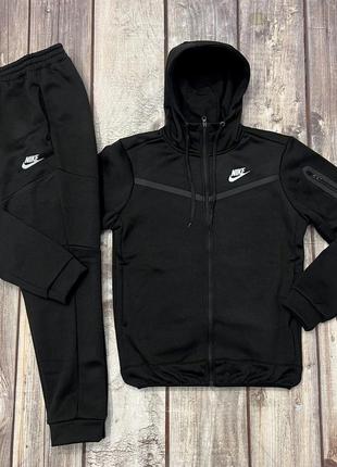 Новинка ✅️ теплый спортивный костюм на флисе nike в стиле gato