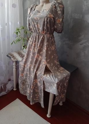 Актуальное, модное, трендовое платье 👗 с разрезом