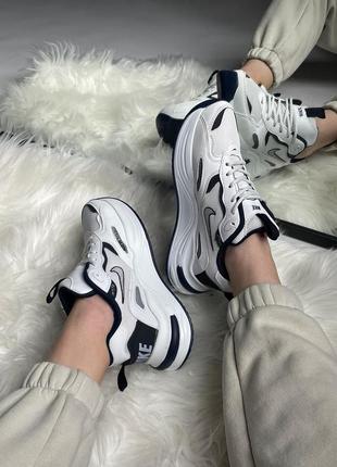 Хит продажи nike vapro platform white/blue женские4 фото