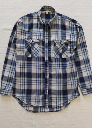 Рубашка, фланелевая, в клетку