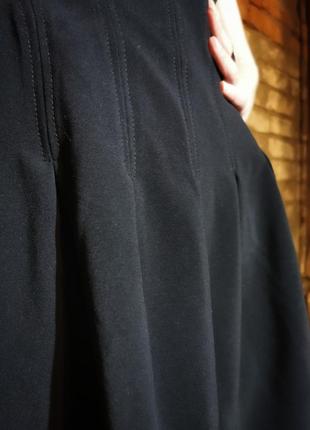Шалене щільне плаття h&m стрейч зі складками кишенями виріз на спині5 фото