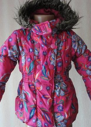 Демисезонная куртка на флисе 3г